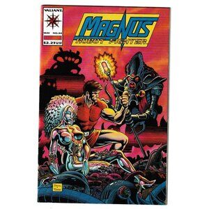 Valiant Magnus Robot Fighter May #24 Vintage Collectible Comic Book
